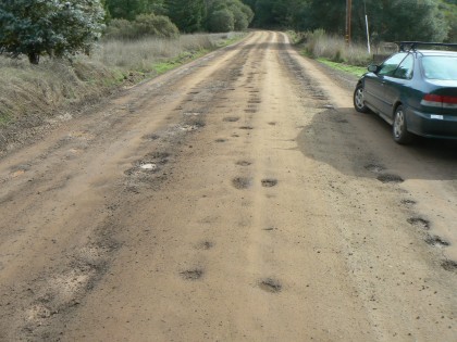 Problematic road conditions